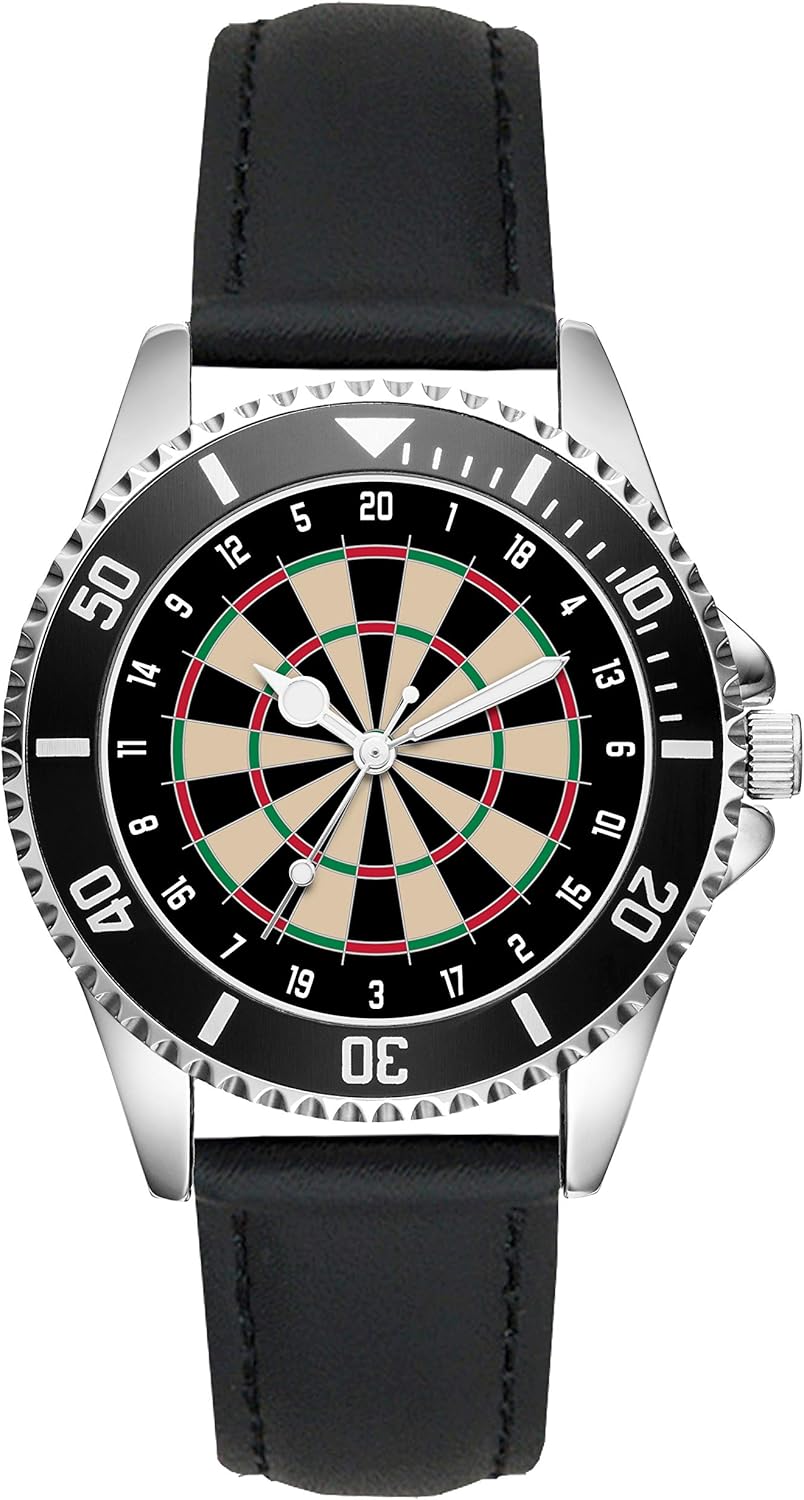 Gift for Dart Darts Player Watch L6037 Amazon.co.uk Watches