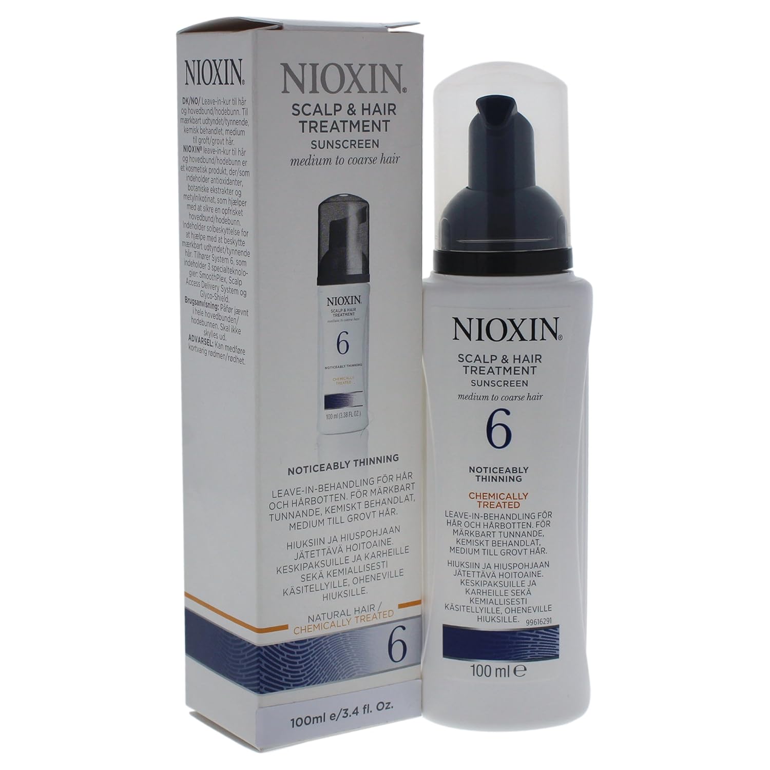 Nioxin System 6 Scalp & Hair Treatment, 3.4 oz.: Premium Beauty