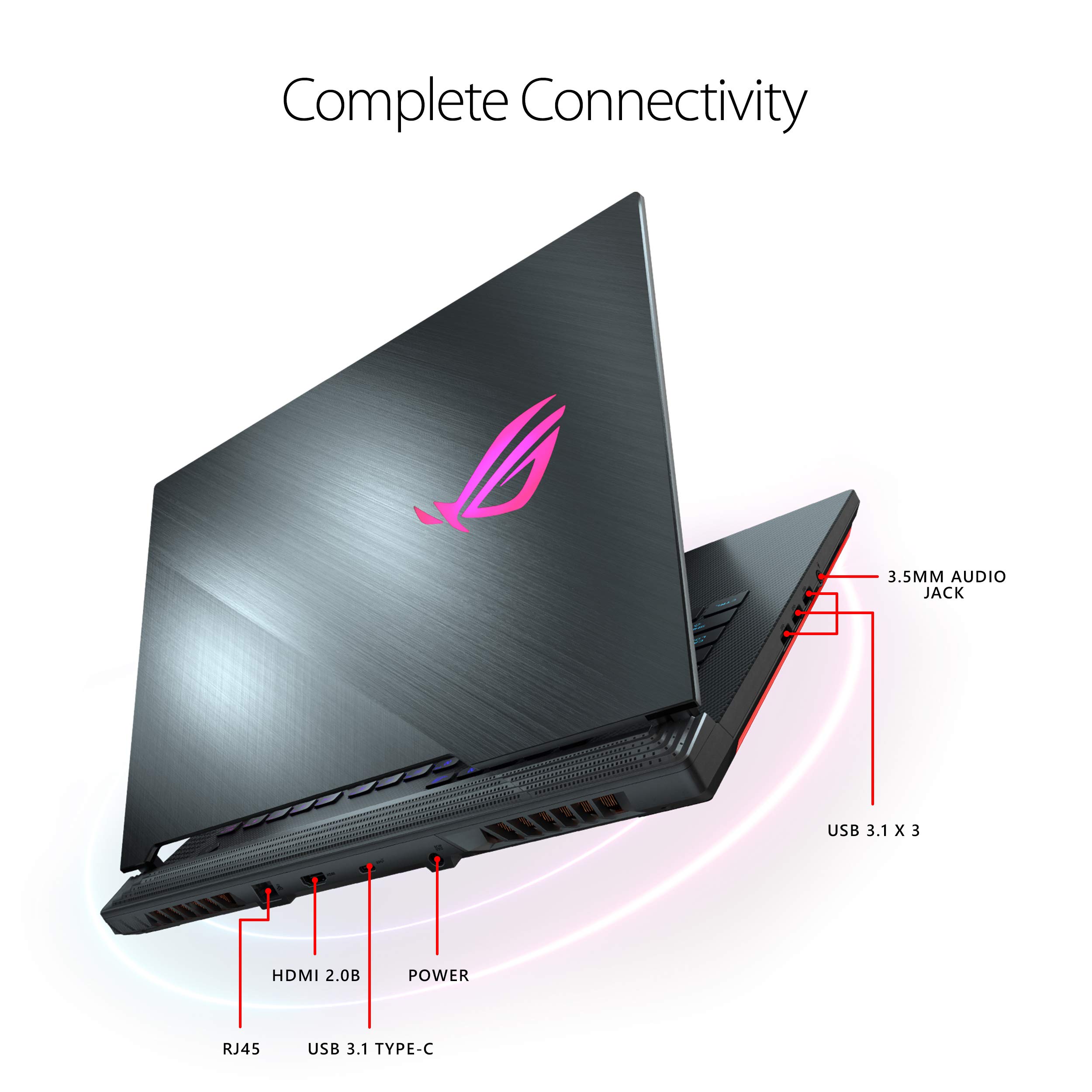 ASUS ROG Strix Scar III (2019) Gaming Laptop, 15.6” 240Hz IPS Type FHD, NVIDIA GeForce RTX 2060, Intel Core i7-9750H, 16GB DDR4, 1TB PCIe NVMe SSD, Per-Key RGB KB, Windows 10, G531GV-DB76