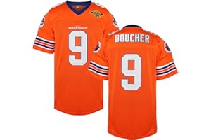 MESOSPERO Bobby Boucher Football Jersey 9 The Waterboy Adam Sandler Mud Dogs Bourbon Bowl Movie Jersey White Black Blue Orange S-3XL