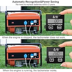 Digital Tachometer - Chainsaw Tachometer Tach Gauge