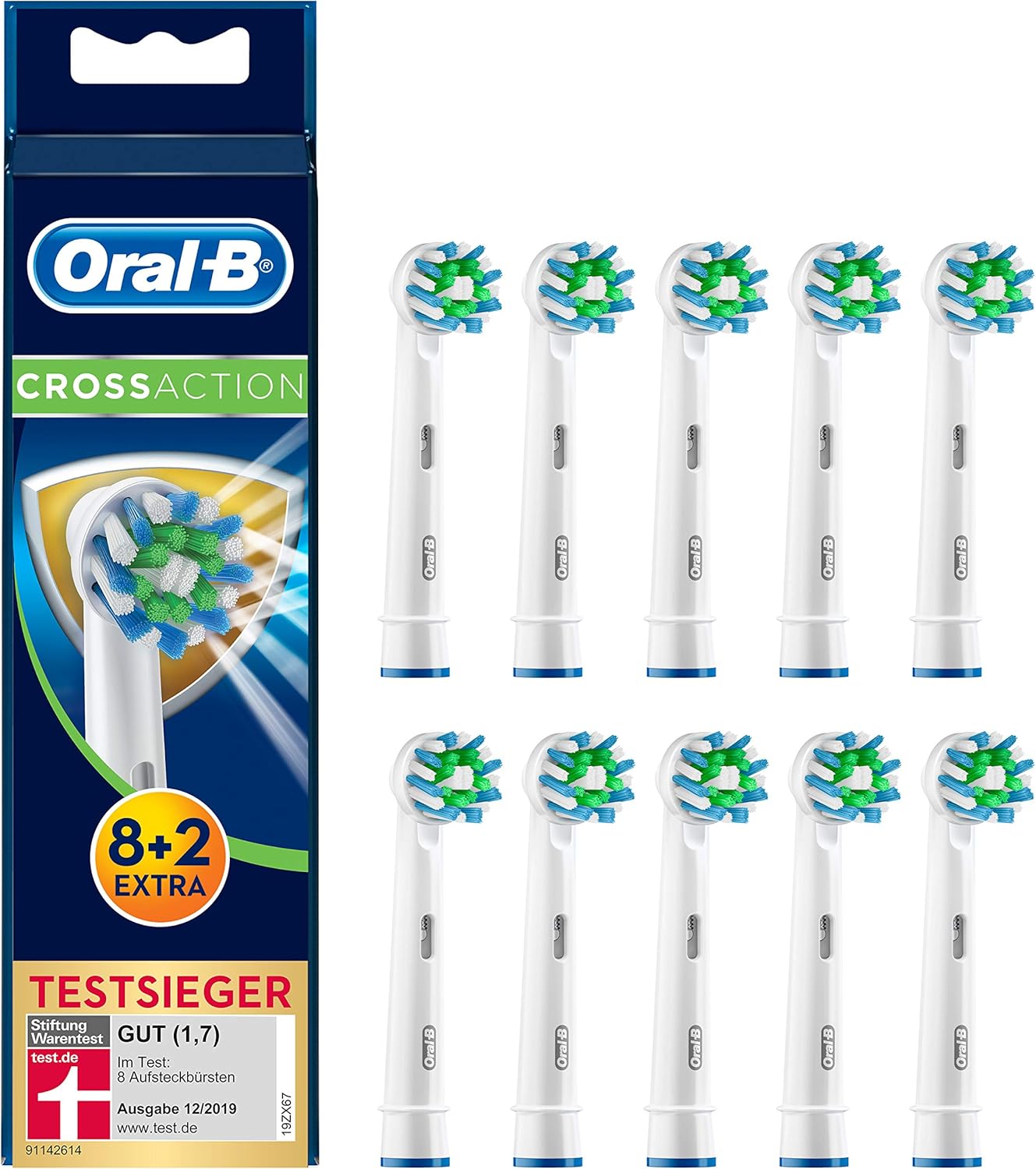 Oral-B CrossAction Bakterienschutz Ersatzbürsten