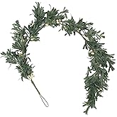 Christopher Knight Home Wallsten Artificial Garland, Green + White