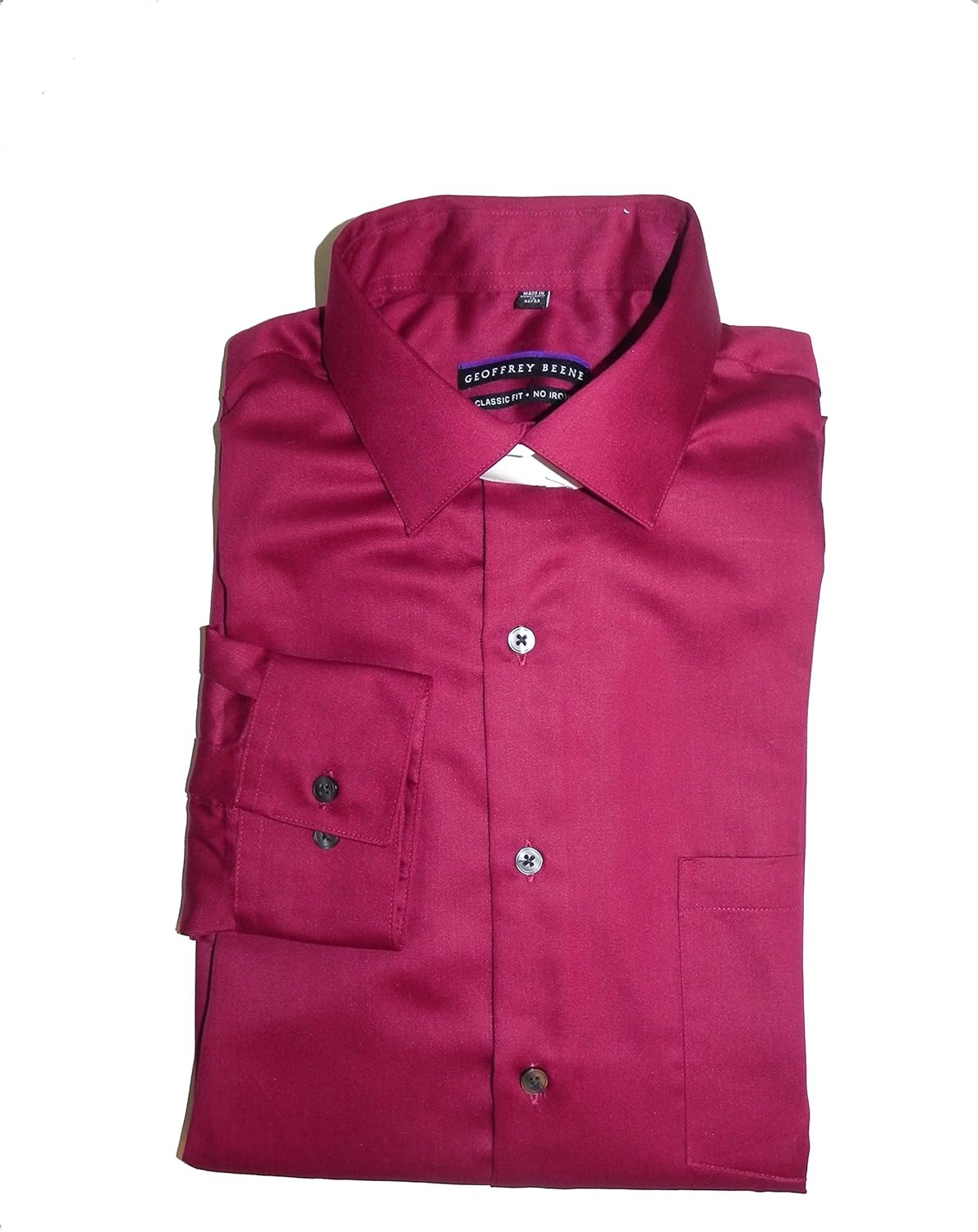 geoffrey beene classic fit no iron