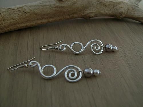 Boucles Doreilles Originales Gris Clair Moyen Souris