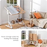Tektalk Jigsaw Puzzle Table Board with Cover, Height Adjustable Easel, 1500 view 2