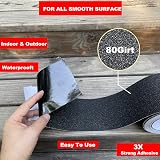 Heavy Duty Black Anti Slip Tape 4x35Ft High Traction view 5