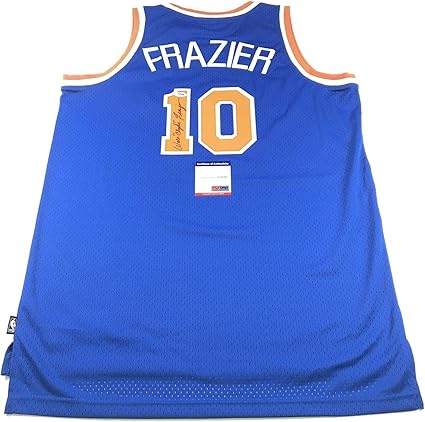 walt frazier autograph