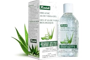 Raslok Aloe Vera Gel 99% Pure Natural Aloe Gel For Face Skin & Hair Care (7.7 oz - 220gm)