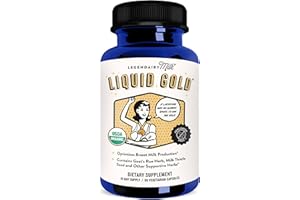 Legendairy Milk Liquid Gold Lactation Support | Lactation Supplement with Organic Goats Rue, Milk Thistle, Shatavari, Fennel, Alfalfa & Anise | Breastfeeding Supplements, 60 Count