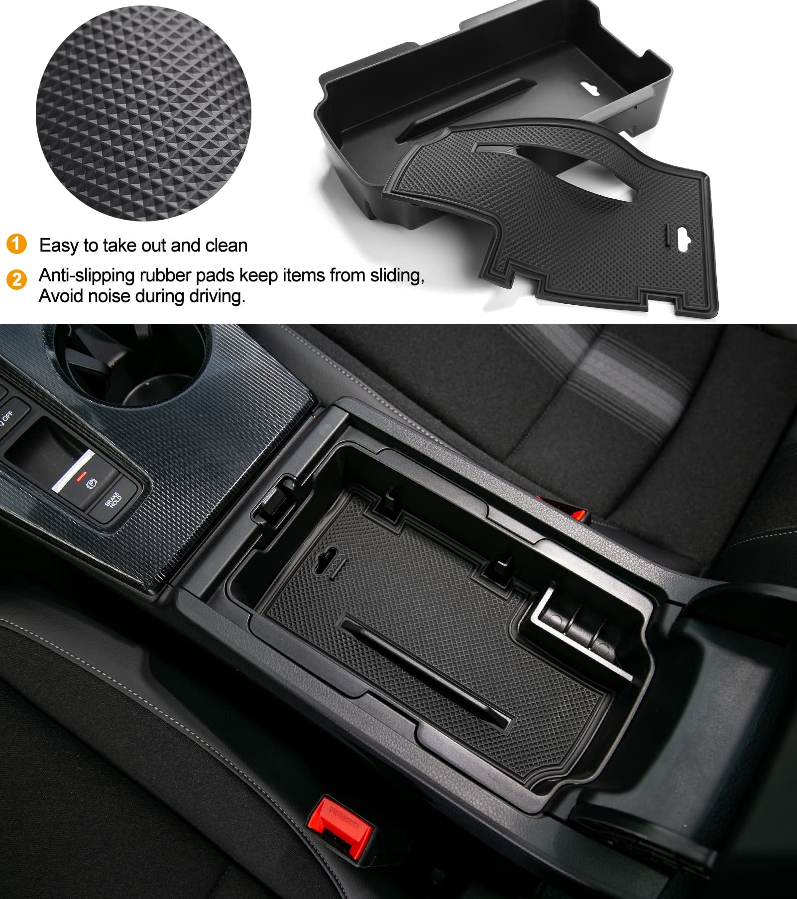 Armrest Cover Aazon.co: Thenice For 11th Gen Civic Arrest Box Cover ...