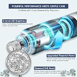 Candure 7-Speed Dog Nail Grinder 360° LED Light Rechargeable Cordless view 4