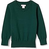 Amazon Essentials Unisex-Child Uniform Cotton V-Neck Sweater
