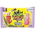 Maynards Sour Patch Kids Bunnies 225g, 18ct Mini Pouches, Easter Candies, Basket Stuffers, Easter Hunt Treats, Prepared in Ca