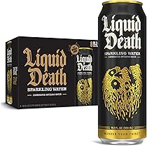 Amazon.com: Liquid Death, Sparkling Mountain Water, 8-Pack
