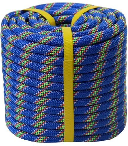 CBKnot 1/4 Double Braid Polyester Rope - 2,031 Lb Tensile Strength For Marine & Utility