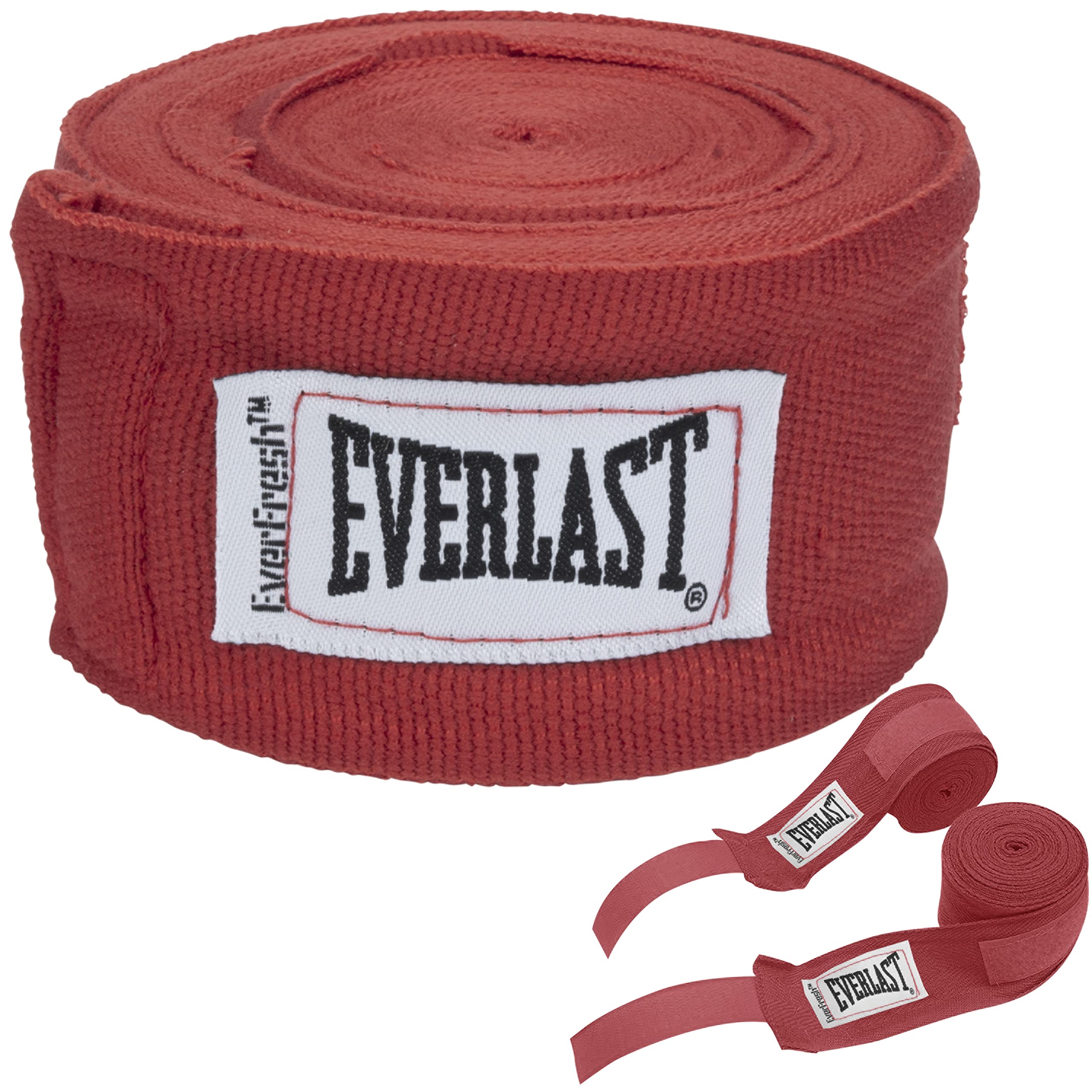 Everlast Handwraps 180, Unisex Adults’ Box set, Rojo, 180-723771-70