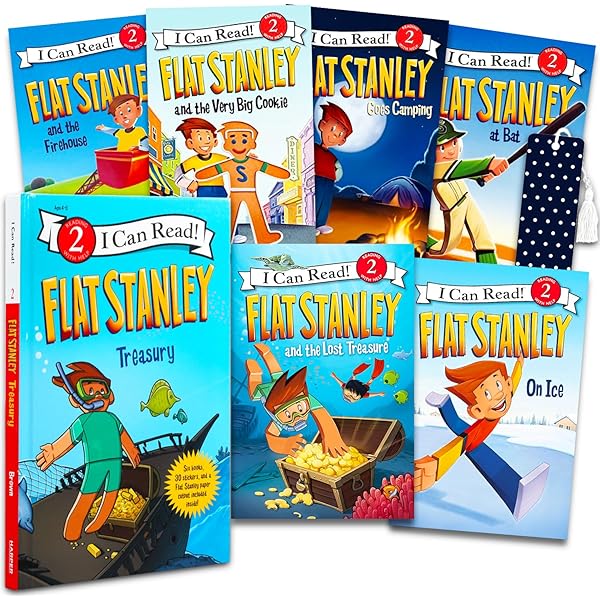 The Flat Stanley Adventures Series Collection 12 Book Box
