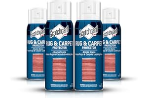 Scotchgard Rug & Carpet Protector Spray, 14 oz (Pack of 4) – Blocks Stains & Resists Soiling, Fabric Stain Protector for Carpets & Rugs, Easy Cleanup, Ideal for High-Traffic Areas