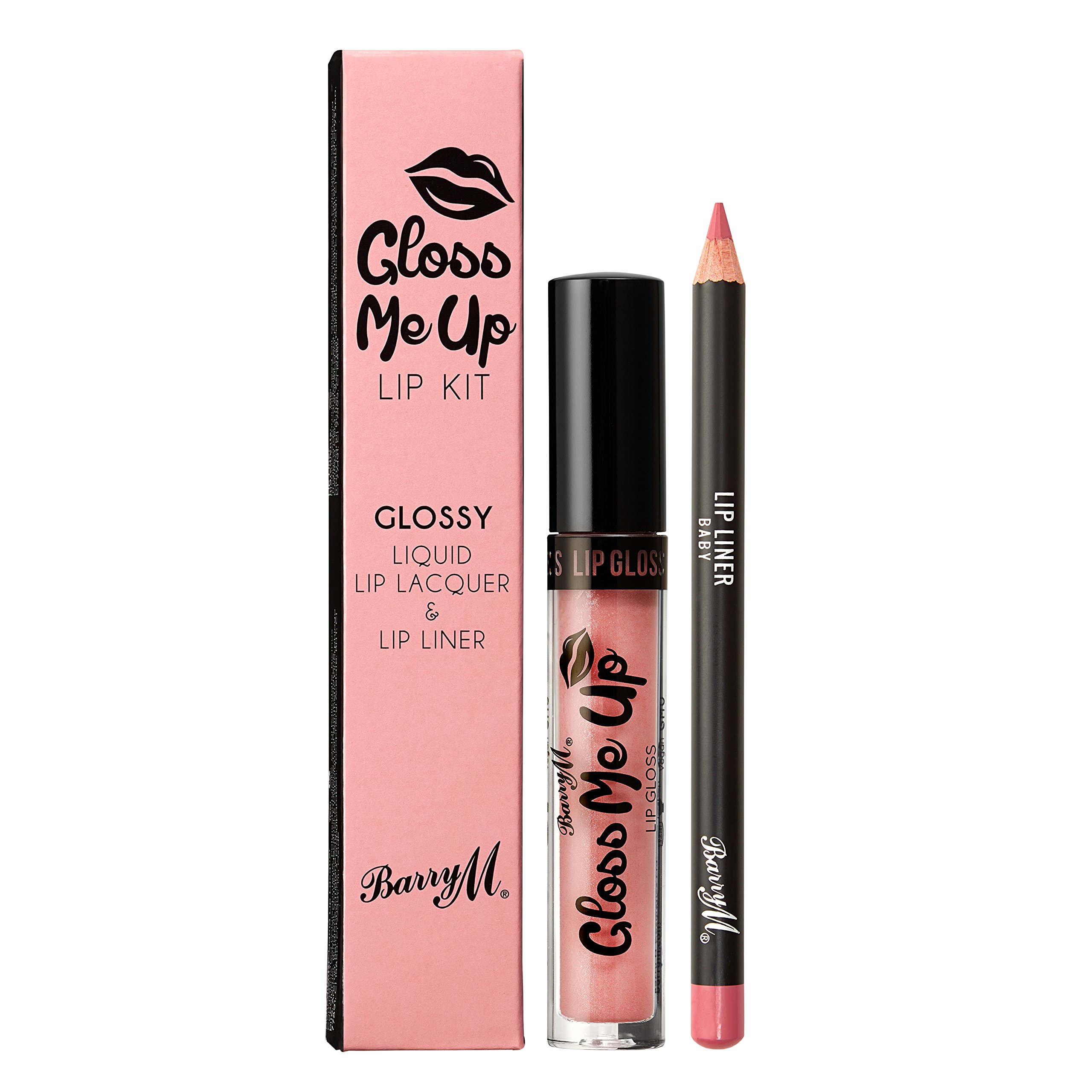 Barry M Cosmetics Gloss Me Up Lip Kits, Baby