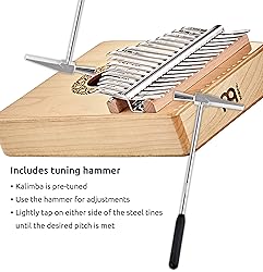 Kalimba Thumb Piano, 17 Keys — Includes Tuning