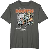 Hooters Cruise Night Biker Chick Vintage Inspired Logo T-Shirt