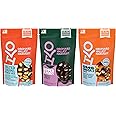 Orchard Valley Harvest Variety Pack, Salted Caramel Munch 7 oz, Dipped Almonds 8 oz, & Omega 3 Mix 8 oz (Pack of 3), Resealable Bag,Craveable, Sweet & Salty Snack Mixes, Snacks for Adults & Kids