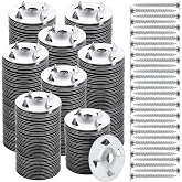 MUXHEL 800PCS Foam Board Fasteners Washers 1-1/8 Inch Galvanized Steel Metal Washer for Installation of Foam Board Panels