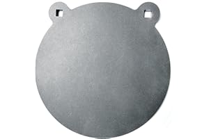 FULLBOW AR500 Steel Target for Shooting, 1/2" Thick Rifle Rated Gong Silhouette Metal Target for Precision Shooting, Stand Kit and Hangers(Sold Separately)