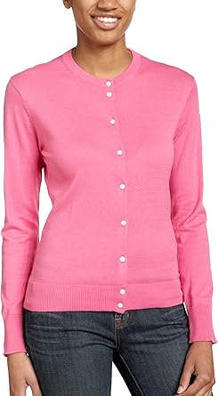 round neck cardigans