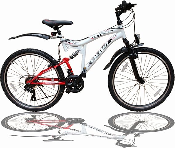 Talson 26 Zoll Mountainbike Fahrrad MIT VOLLFEDERUNG