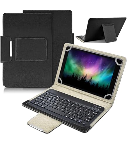 Magnetic Keyboard Case For Honor Pad 9 12.1-inch - Wireless Keyboard & Mouse Combo With Cover