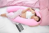 Hometex 9ft U Shaped Comfort Pregnancy Support Pillow with Free Case Black view 3