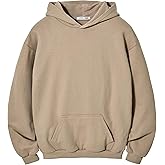 Ohoo Youth French Terry Pullover Hoodie - 100% Cotton Pre-Shrunk Soft Midweight Sweatshirt for Boys Girls