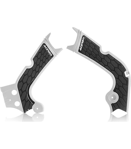 Amazon.com: Acerbis X-Grip Frame Guards Red/Black Compatible with