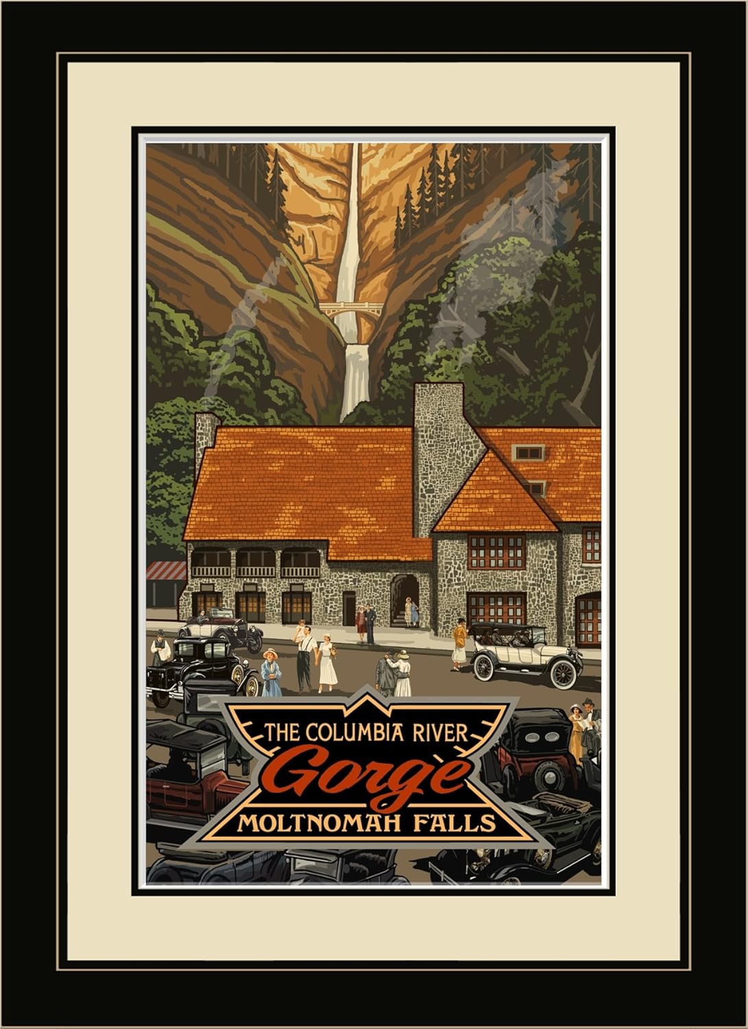 Amazon Com Northwest Art Mall Hhl Multnomah Falls Historic
