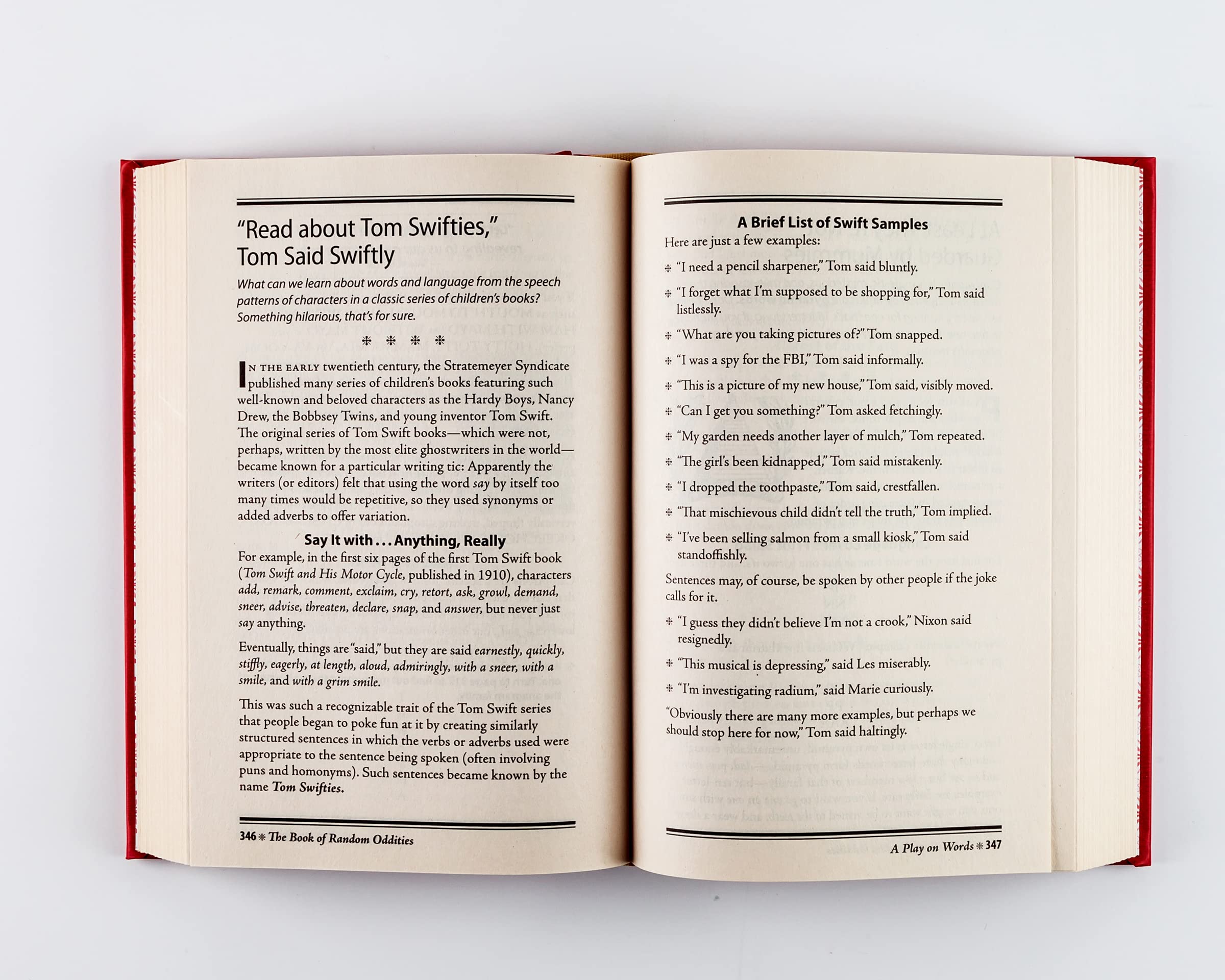 The Book of Random Oddities