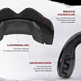 SafeJawz Mouthguard for Braces One Size Re-mouldable Gum Shield with Case view 4