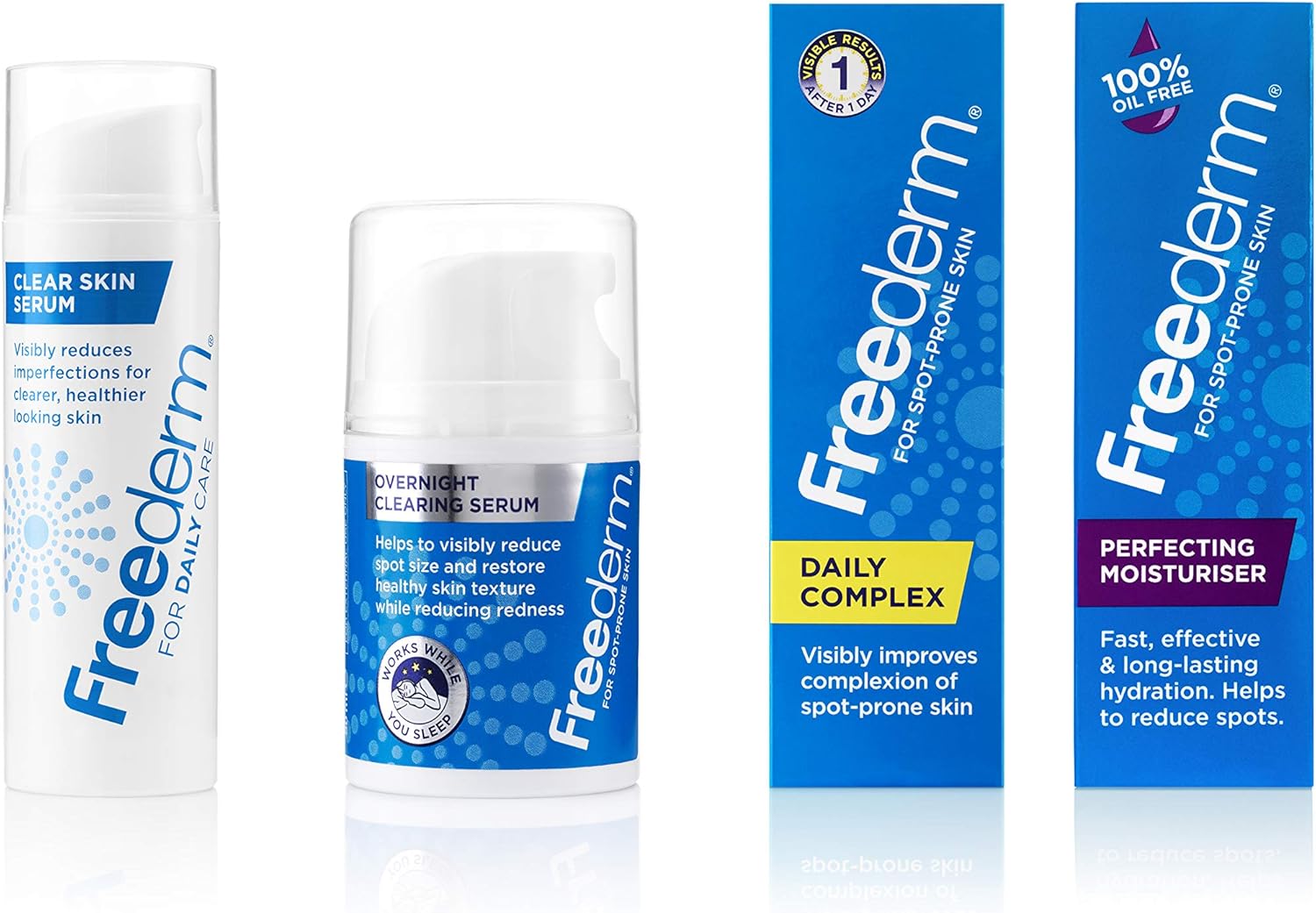 freederm overnight clearing serum