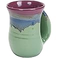 Clay in Motion Handwarmer Mug - Right Hand (Mossy Creek)