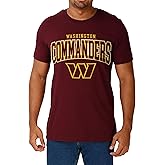 FOCO NFL Unisex-Adult NFL Team Logo Classic Arched Logo Shirt Short Sleeve T-Shirt