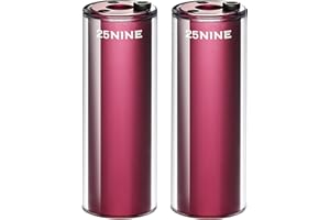 25NINE BMX Bike Pegs – Aluminum Core with PC Outer Sleeve – Multiple Color Options
