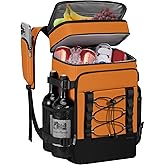 MIYCOO Cooler Backpack - 40 Cans Insulated Backpack Cooler for Men & Women, Portable 2 Leak Proof Compartments Coolers Bag for Beach Travel Picnic Lunch Hiking BBQ Camping