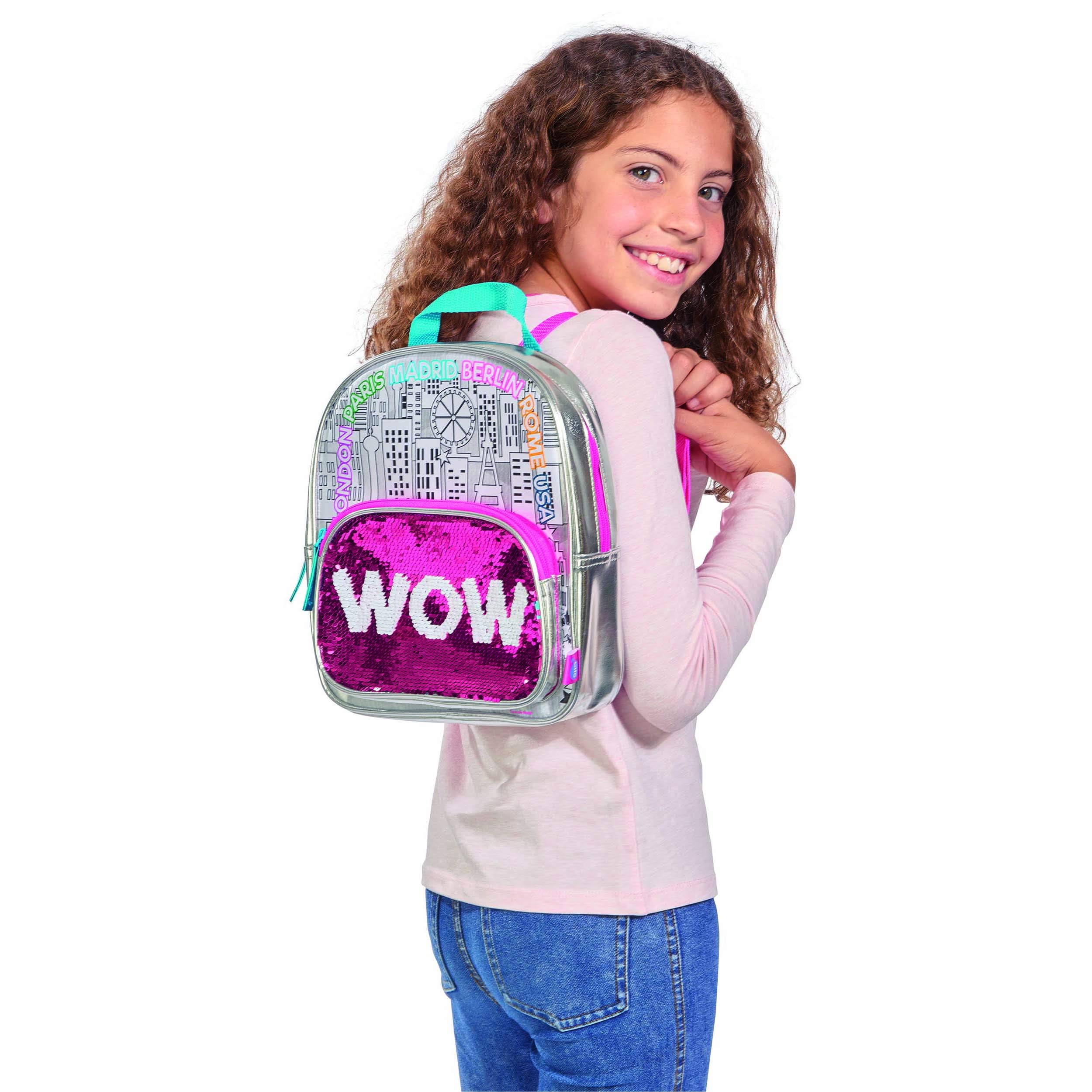 Simba 106374266 Colour Me Mine Swap Back Pack Bag for Painting/Now with Trendy Reversible Sequins — image 1