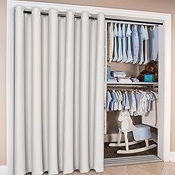 Hiasan Room Divider Blackout Curtains,Extra Wide