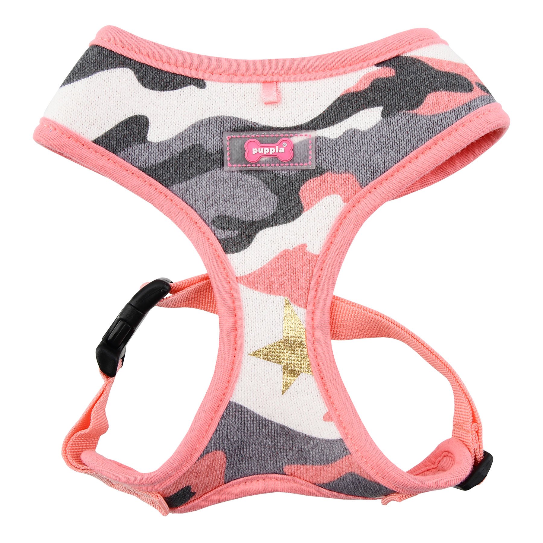 Puppia "A Ensign Harness, Small, Pink Camo
