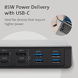 Kensington SD4750P USB-C Displaylink Docking