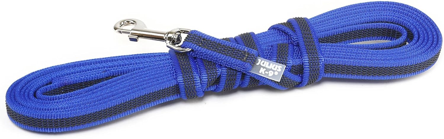 Color & Gray Super-Grip Leash with Handle, 14 mm x 5 m, Blue-Gray - Image 4