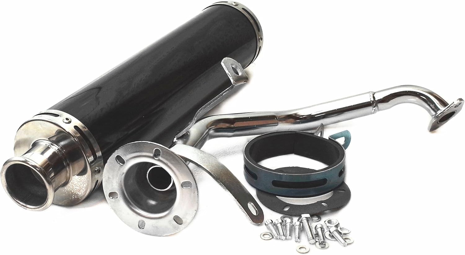 Performance Racing Exhaust Muffler Pipe For GY6 125cc 150cc