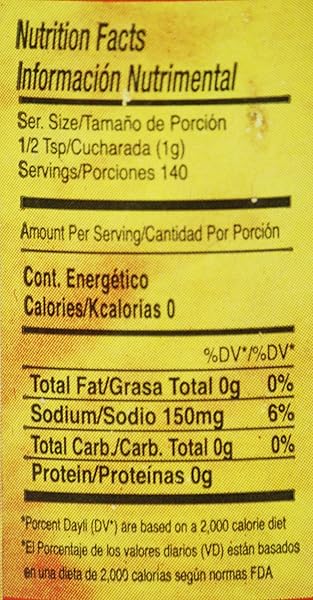 VALENTINA SALSA CHILI POWDER | ALL NATURAL, FRUIT DRY SEASONING SALT AND LIME PERFECT FOR FRUITS, CHIPS GREAT WITH SNACKS AND MANY OTHER DISHES OR MORE, 4.93 OUNCE BOTTLE (140 GRAM)